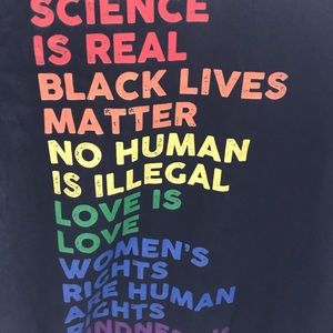 New T shirt BLM - size large $25